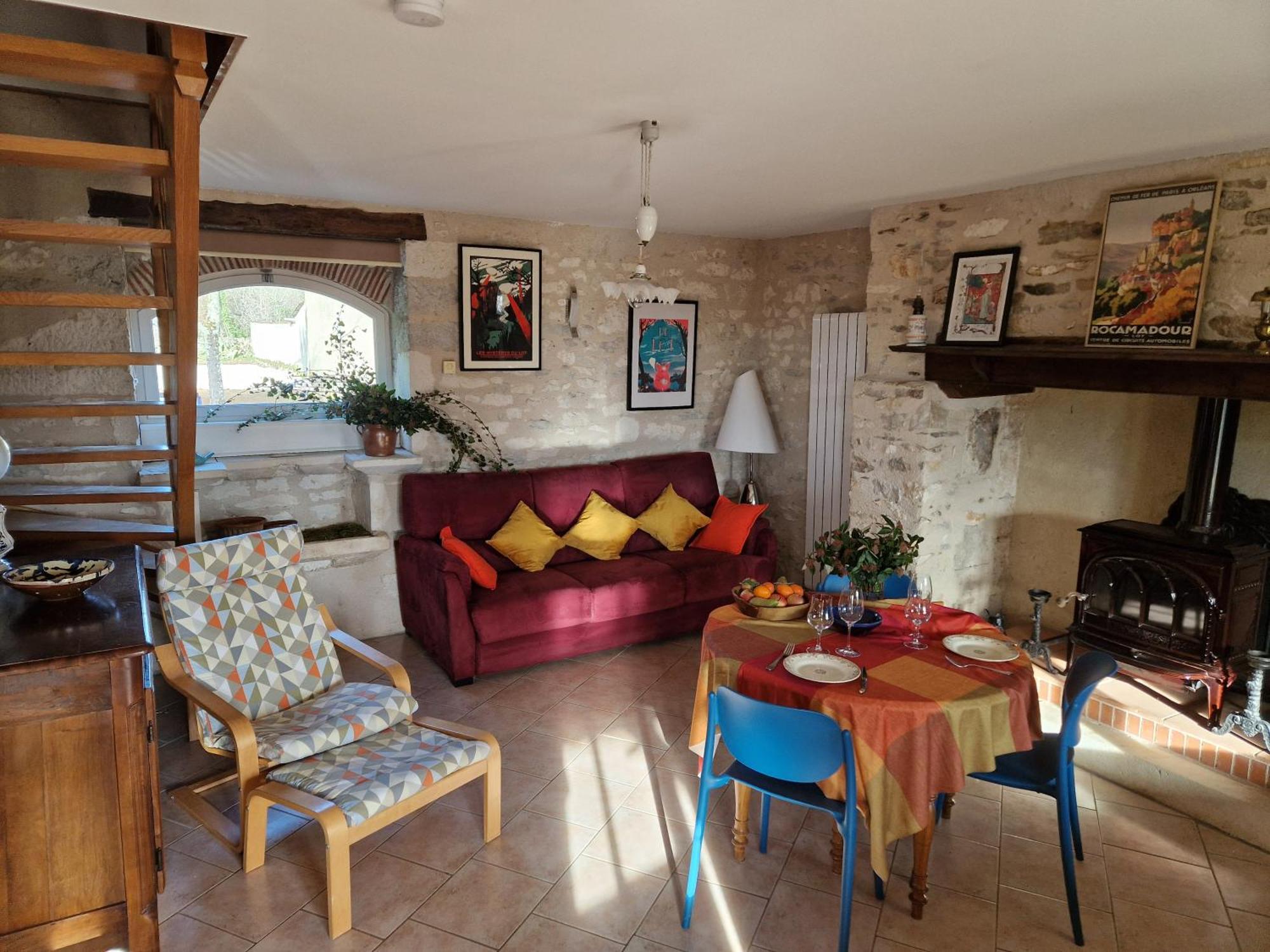 Maison Quercynoise En Pierre Concots Extérieur photo